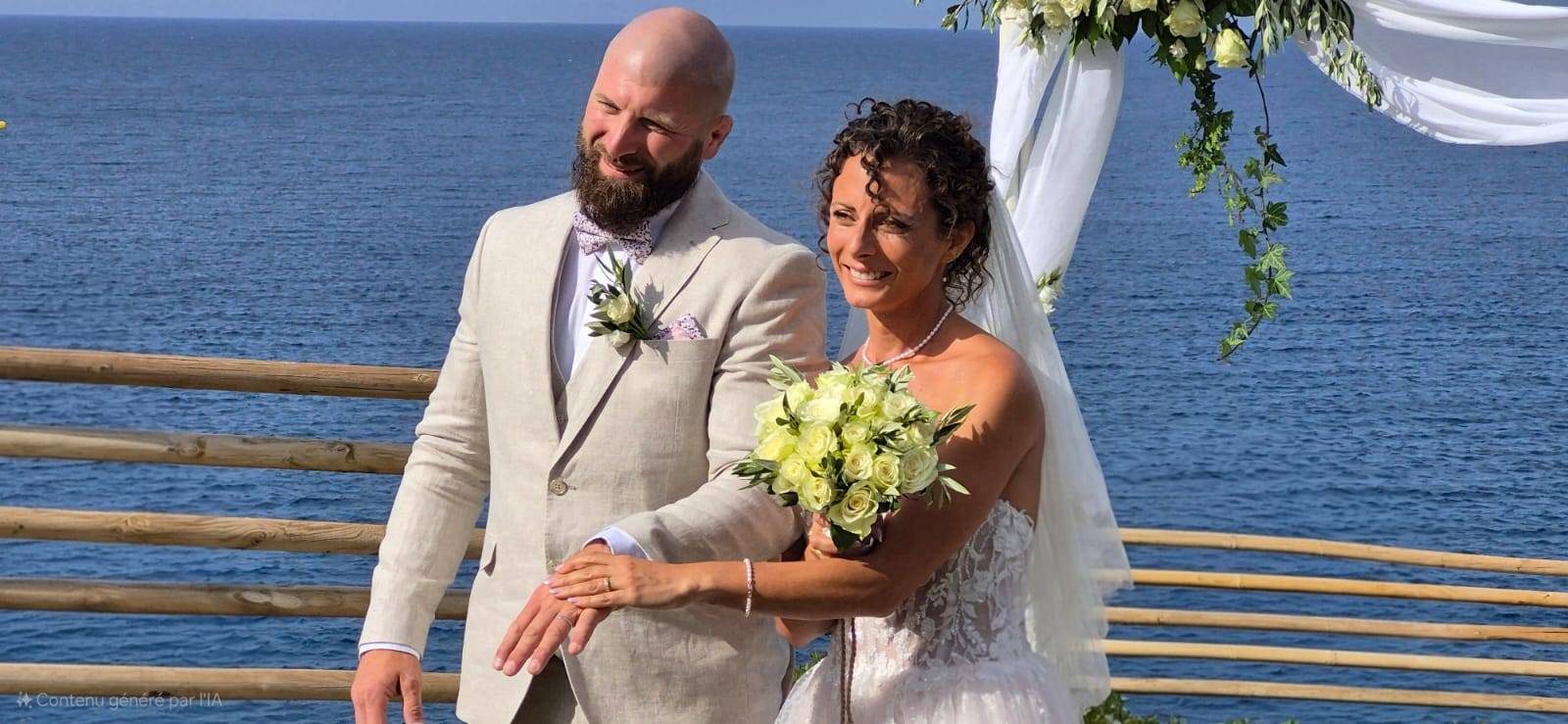 Mariage en Crète pour S&D : une cérémonie civile inoubliable en Grèce avec 70 invités