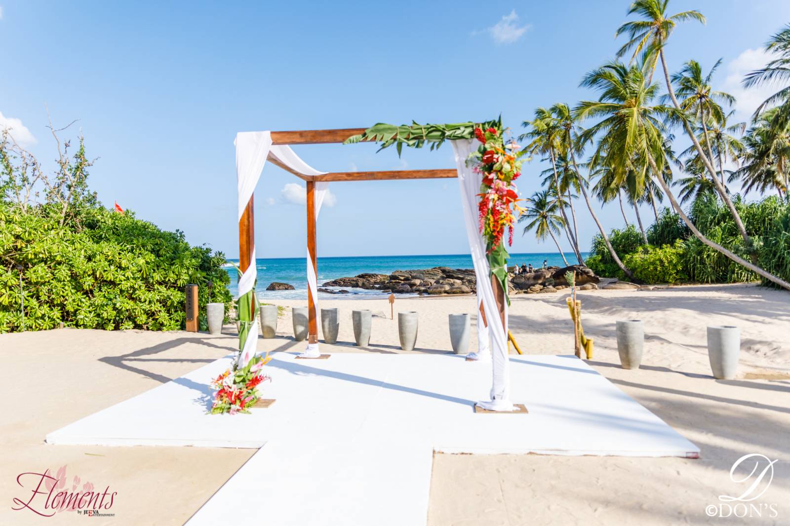 mariage plage Sri Lanka