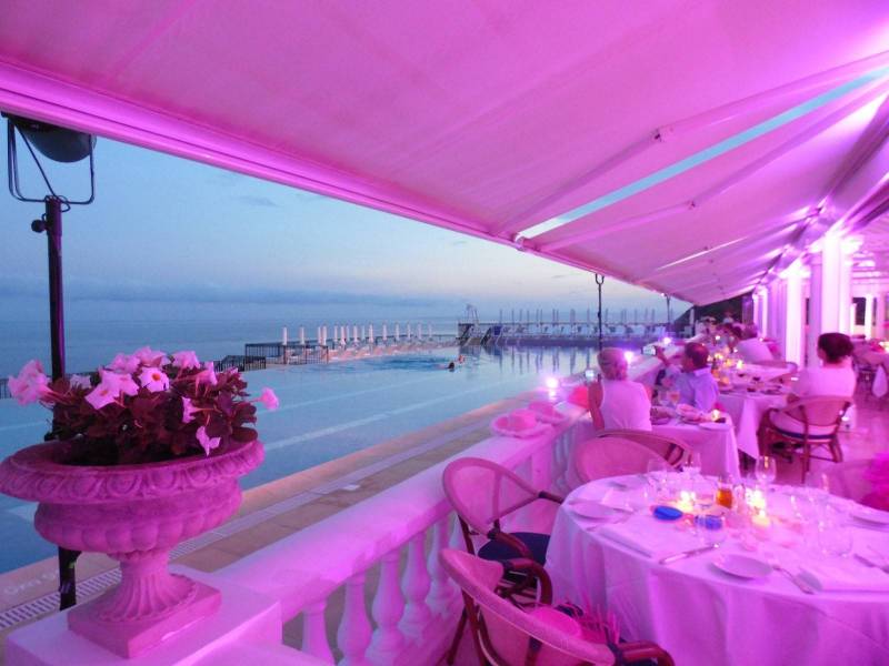 soirée dans villa standing