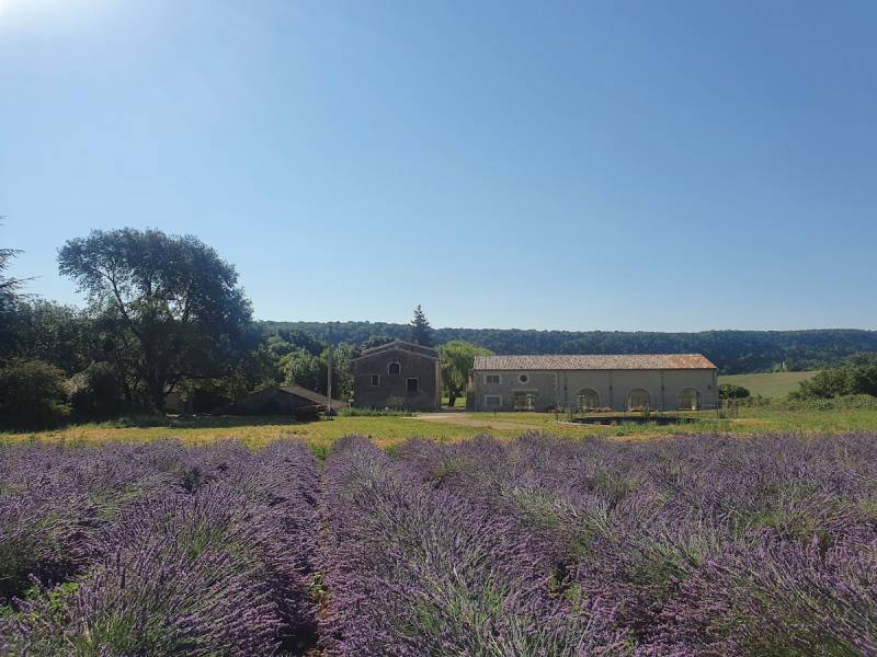 lancement de produit dans un lieu champêtre dans les Alpes de haute Provence